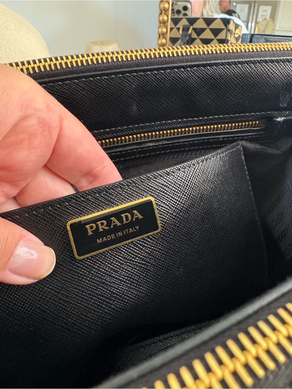 Prada
Medium Symbole Embroidered Fabric Top Handle Bag - Picture 9 of 17